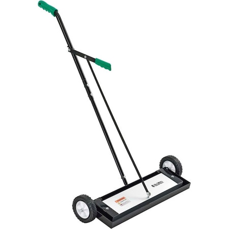 Global Industrial 30W Heavy Duty Magnetic Sweeper With Release Lever 641796